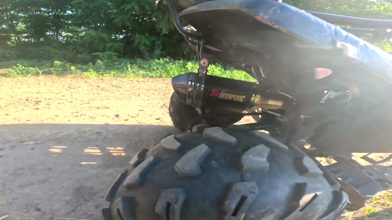 Cu atv-urile! Sebi si-a luat toba Akrapovic! 