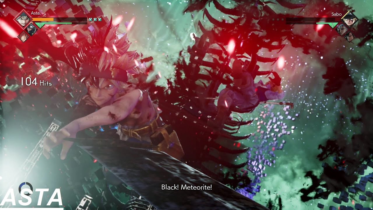 Jump Force Deluxe Edition: "Asta Full Fight Scene" Nintendo Switch Gameplay