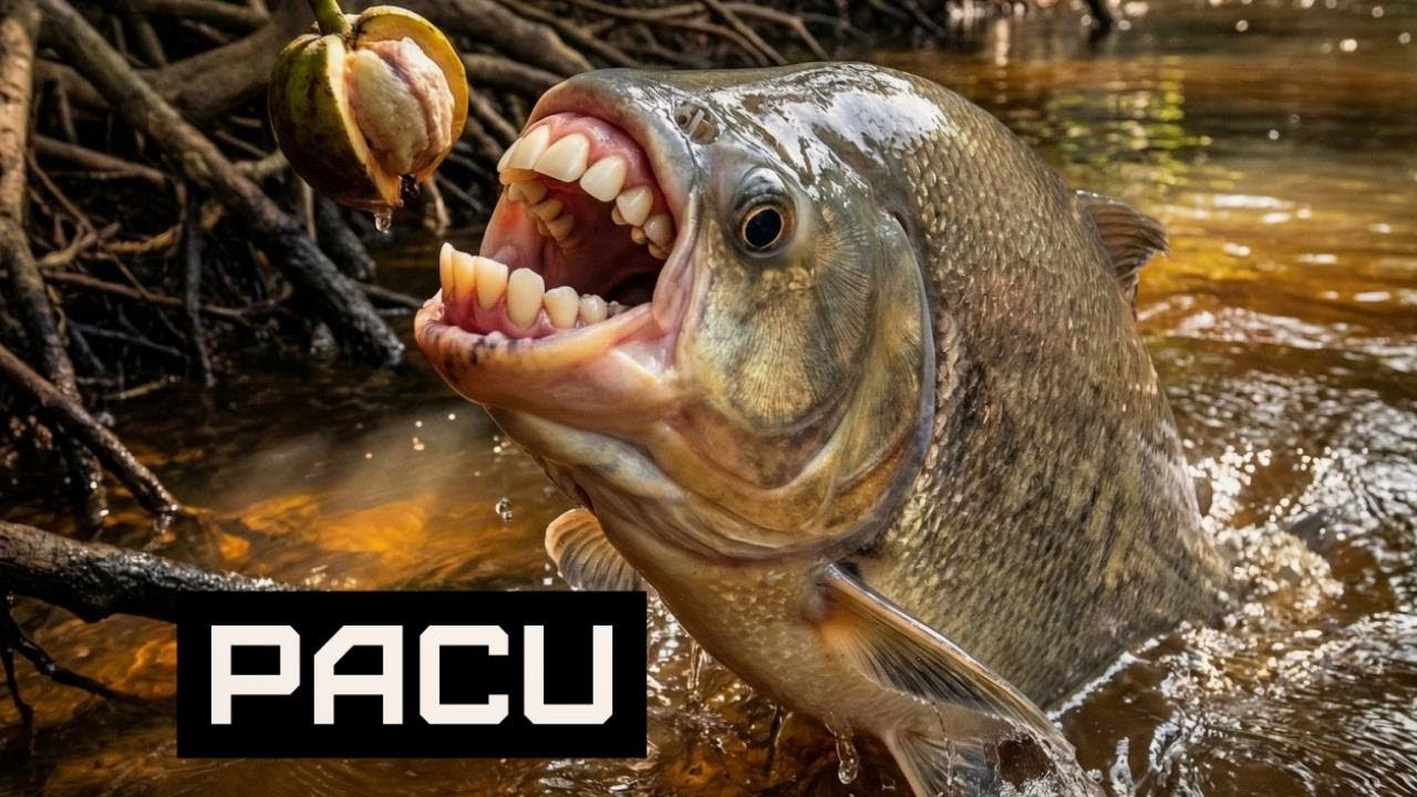 Pacu - een vis met mensentanden uit het Amazonegebied