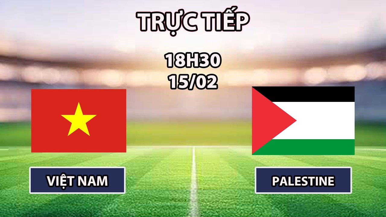 🔴U17 Việt Nam - U17 Palestine | U17 Châu Á | Các Bông Hồng U17 Việt Khiến Đối Thủ Cay Mắt