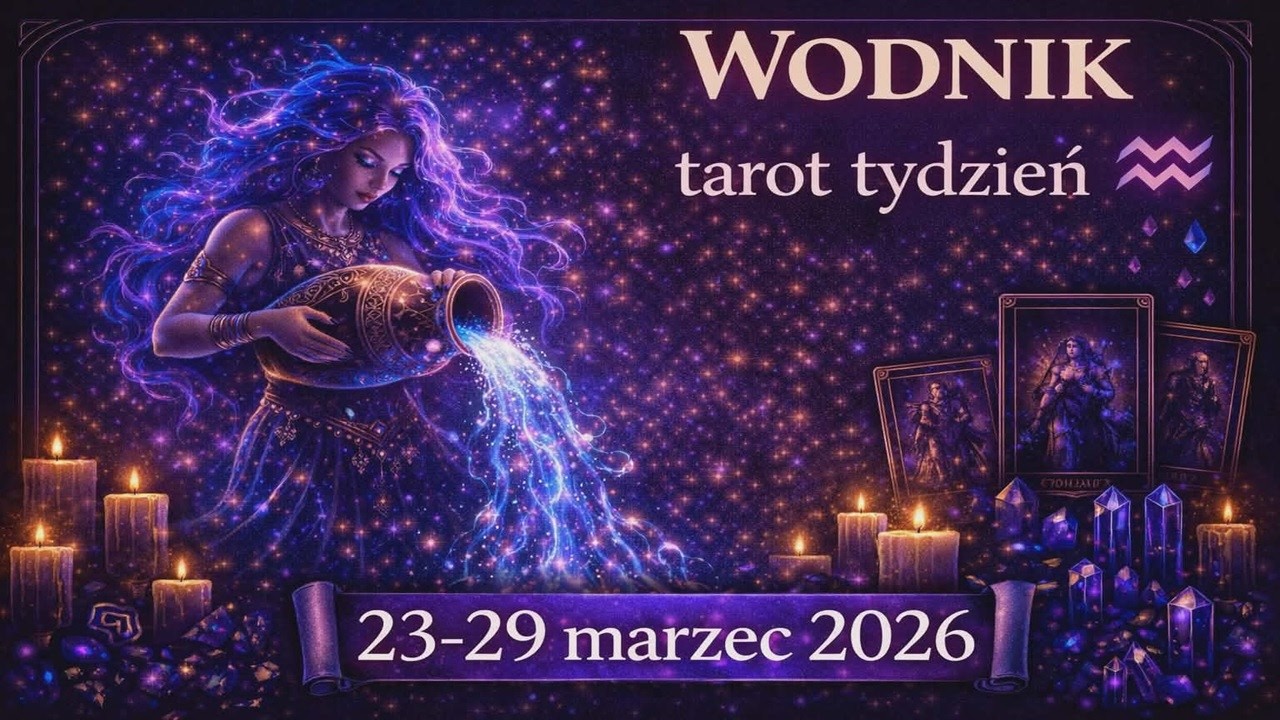 WODNIK TAROT TYDZIEŃ 23-29 MARZEC 2026