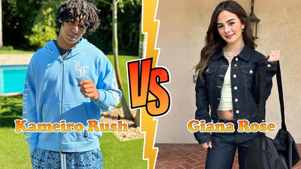 Kameiro Rush (The Rush Fam) VS Gia Rose (ROCK SQUAD) Transformation 2026 ✪ From Baby To Now ♥︎