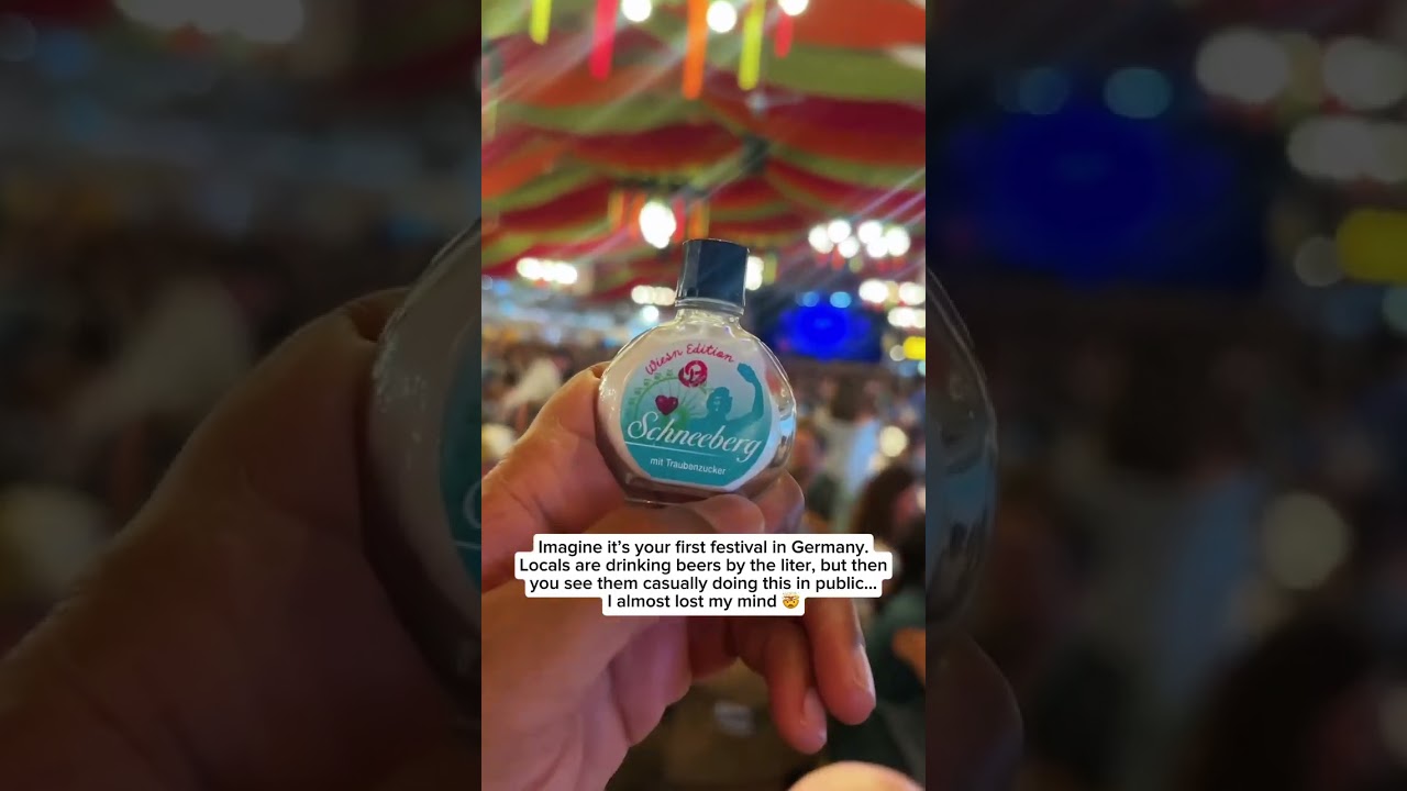 Are they doing drugs in public at Oktoberfest in Munich Germany?