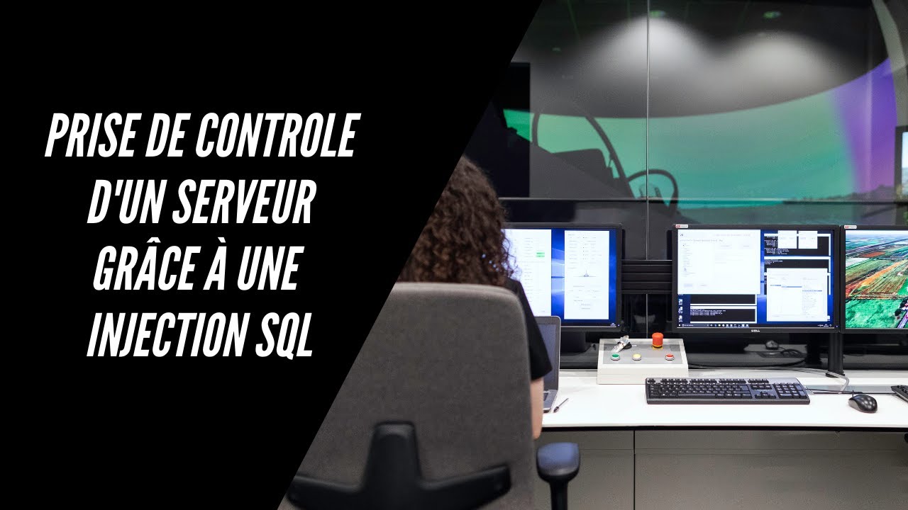 Une exécution de code sur le serveur grâce à une injection SQL