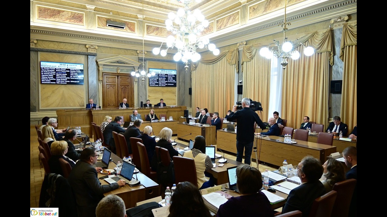 Közgyűlés – Elfogadták a képviselők Nyíregyháza 2026. évi költségvetését