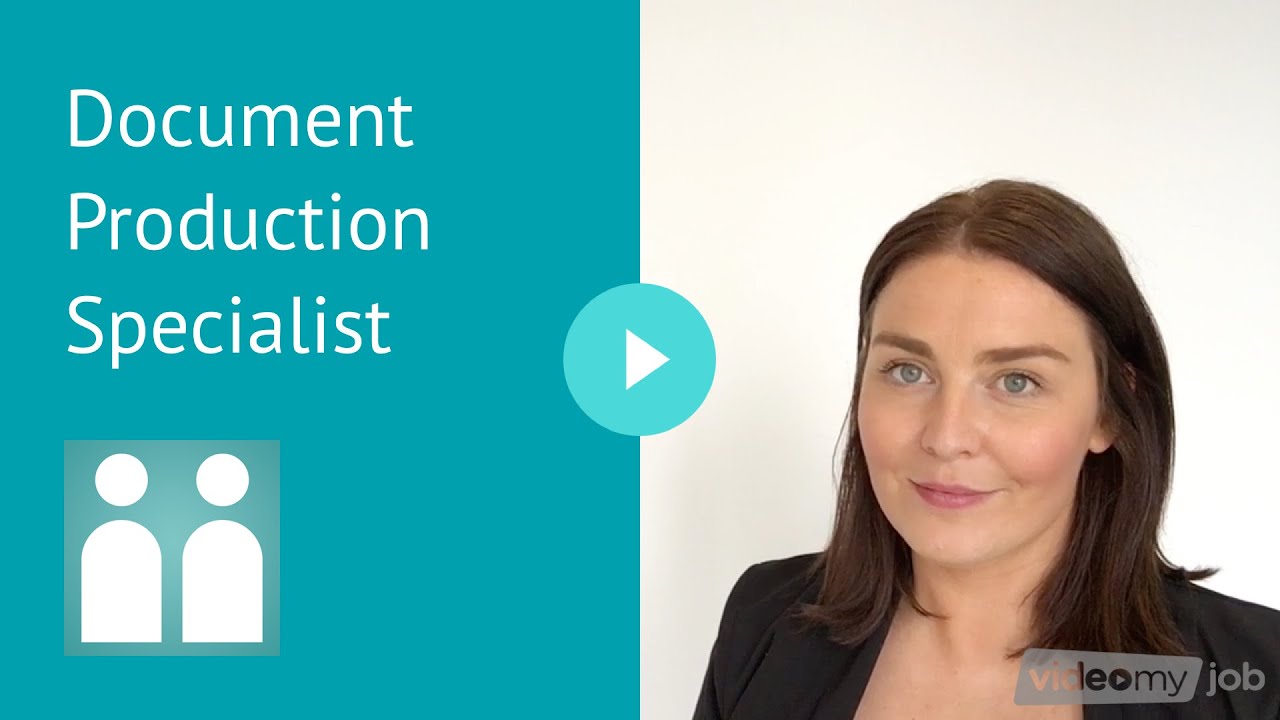 Document Production Specialist