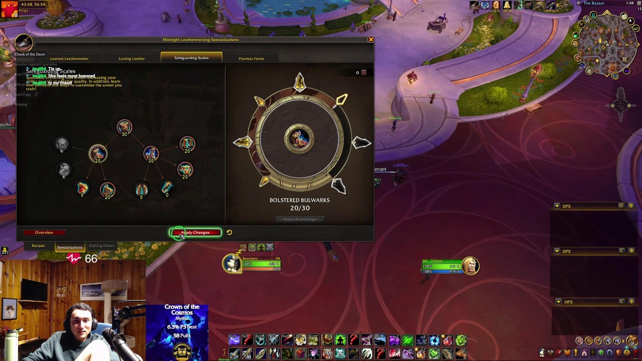 !drops Keys into Alleria (3677 io, 6/9M Hunter) !talents !spec !craft !stats !tuning