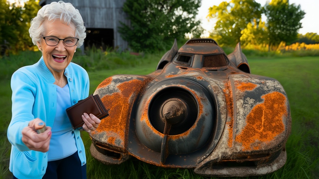 I Bought 1989 Batmobile for ONLY $300! Grandpa Sold Me His Abandoned car (Full Restoration)