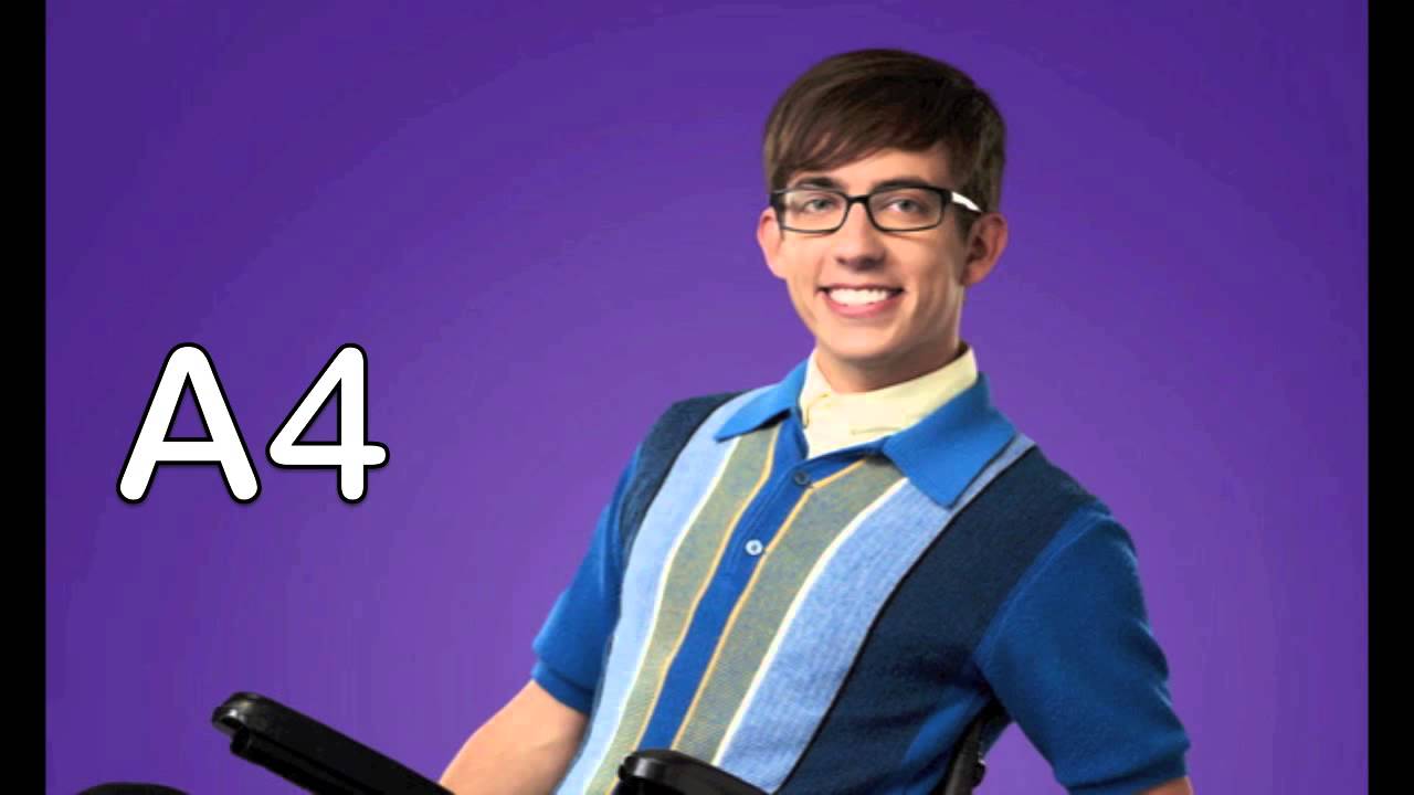 Kevin McHale vocal range Glee season 1 - 6: Bb2 - C6