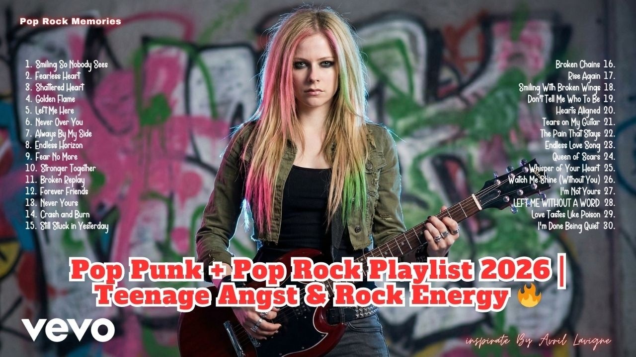 🎸 Pop Punk Rock Playlist 2026  spirit alive together &ndash; one song at a time