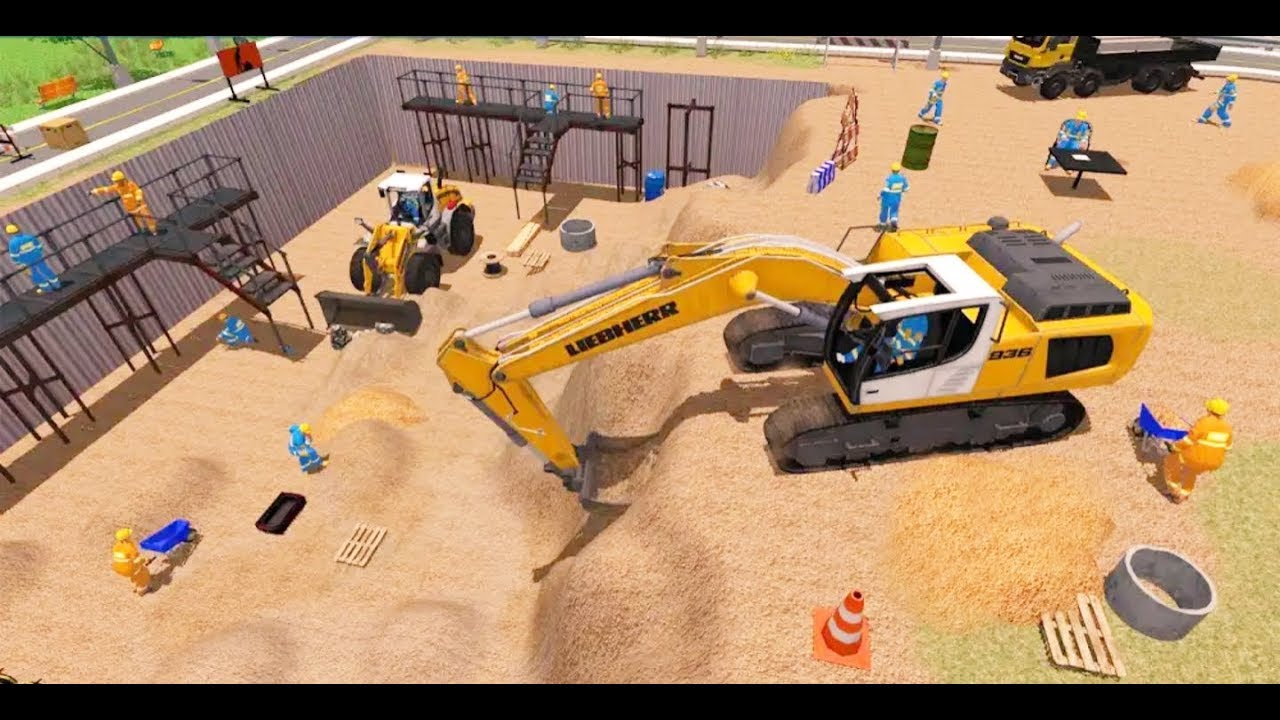Toll Plaza Construction ( by pinprick gamers) - Android Gameplay