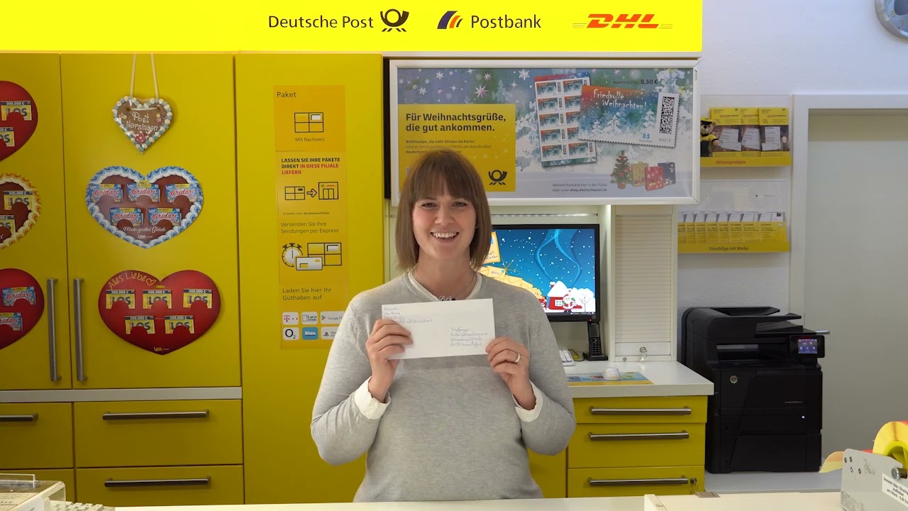 Schreib einen Brief an den Weihnachtsmann