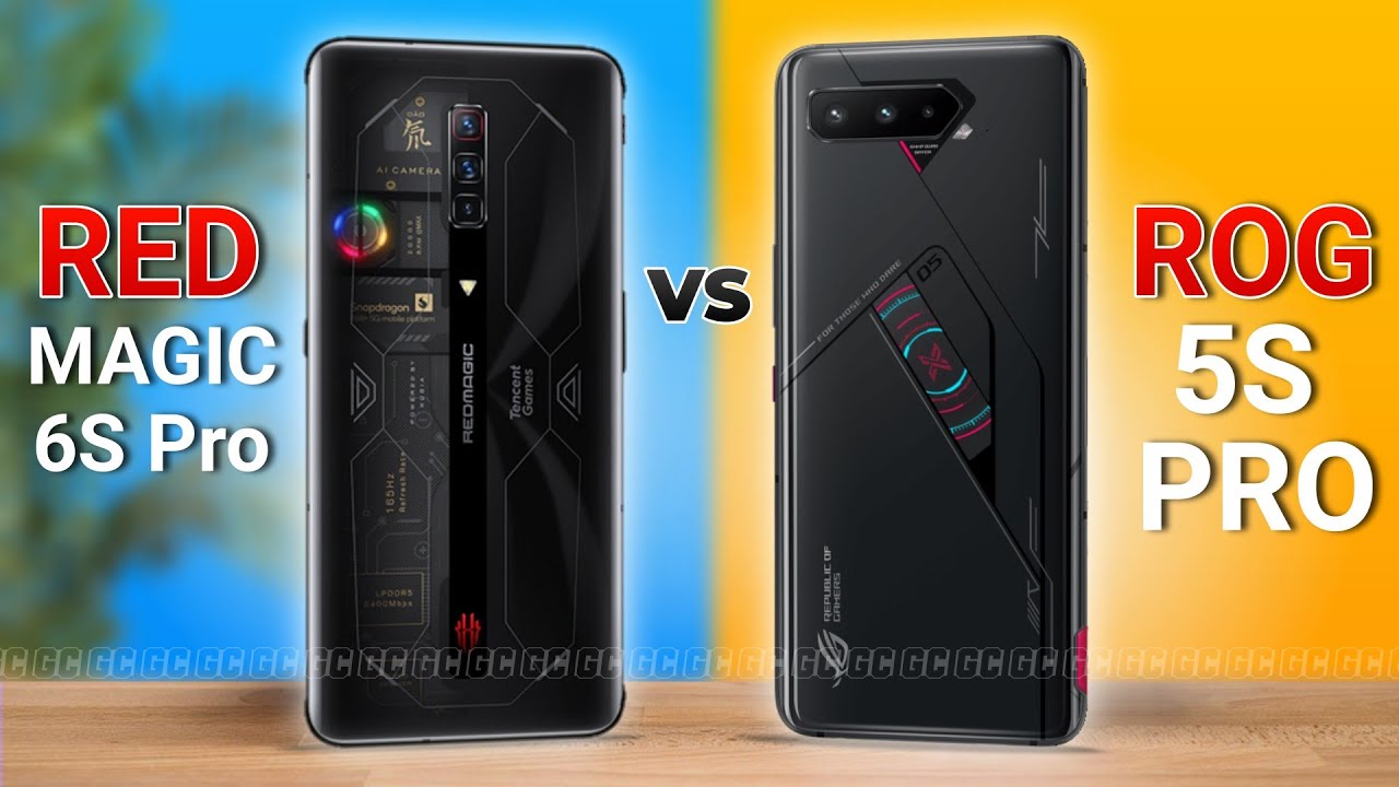 Red Magic 6S Pro vs Asus Rog Phone 5S Pro Full Comparison