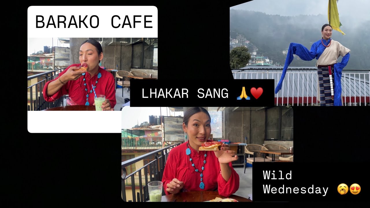 NEW CAFE IN MCLOED GANJ || BARAKO CAFE || MUST TRY || TYC LHAKAR GORSHEY & Dhasa LHAKAR Gorshey || 🙏