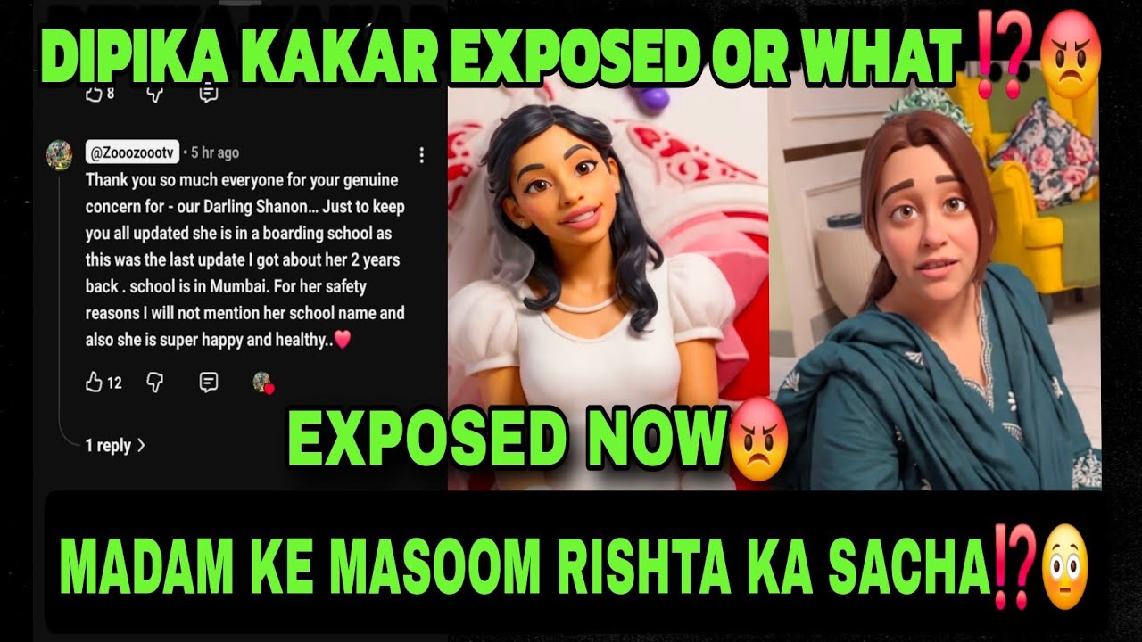 DIPIKA KAKAR KI 'BETI KA SACH'⁉️😳||DIPIKA KAKAR EXPOSED OR WHAT⁉️😳|#shabnamgahlot #podcast #reaction