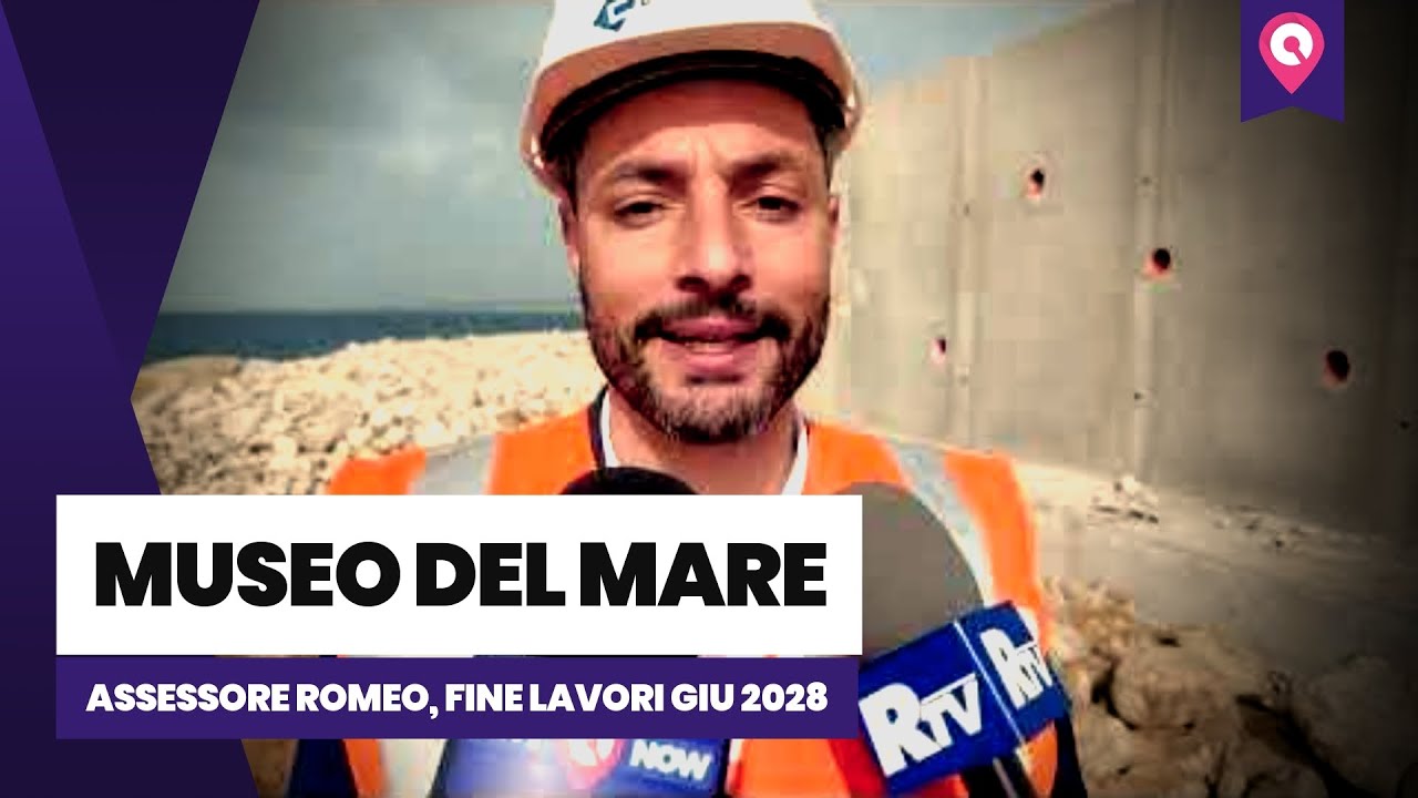 Reggio, sopralluogo presso i cantieri del Museo del Mare