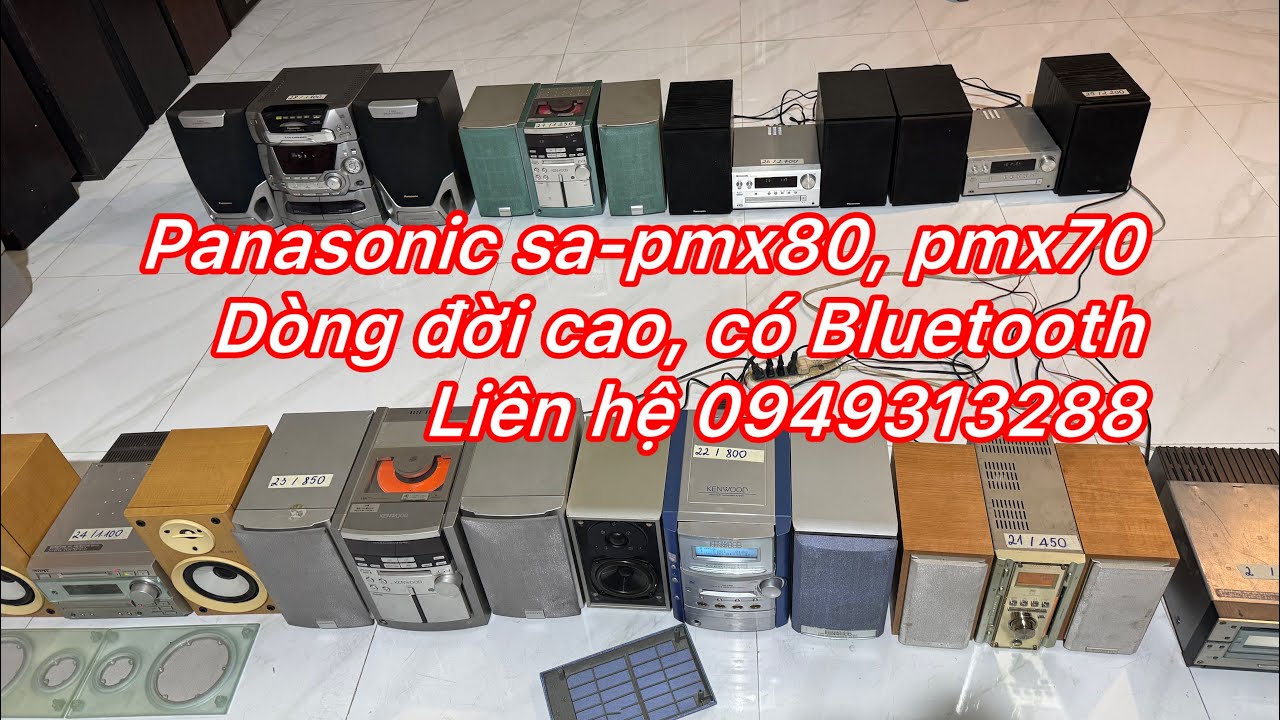 Panasonic sa-pmx80 dòng đời cao có bluetooth đọc usb âm thanh đỉnh cao. DT 0949313288