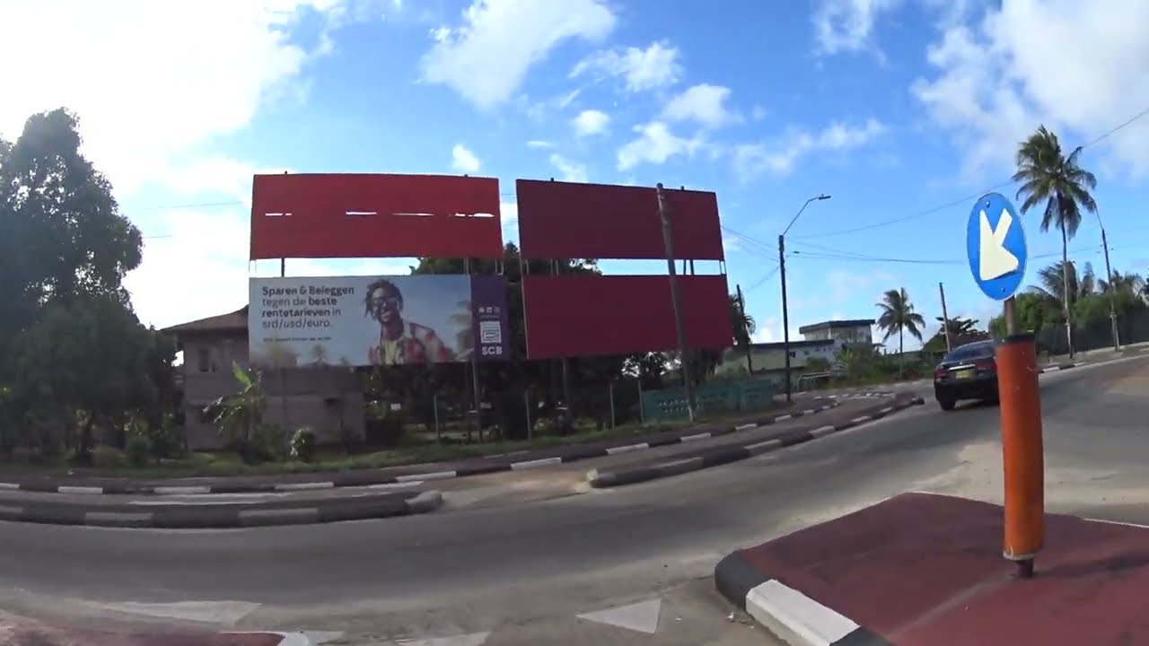 SURINAME - Paramaribo - Commissaris Weytinghweg