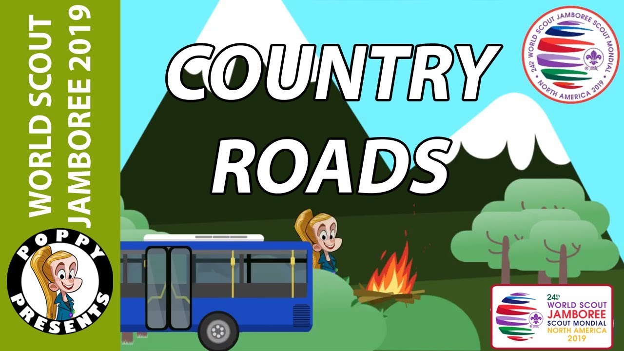My World Scout Jamboree Journey 32 - Country Roads - Jamboree Travel Itinerary - Poppy Presents