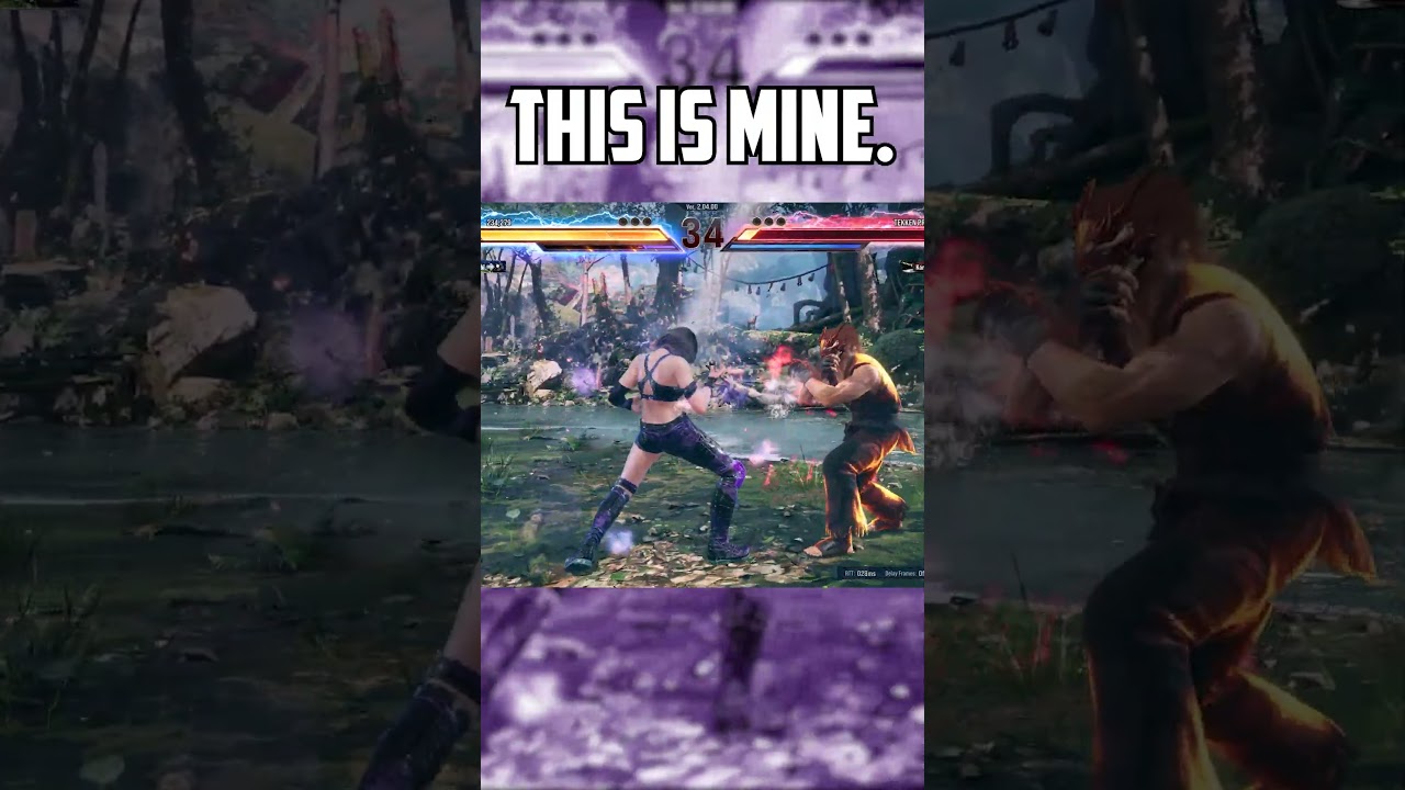 My favorite way to end a round. #tekken8 #tekken #reinamishima