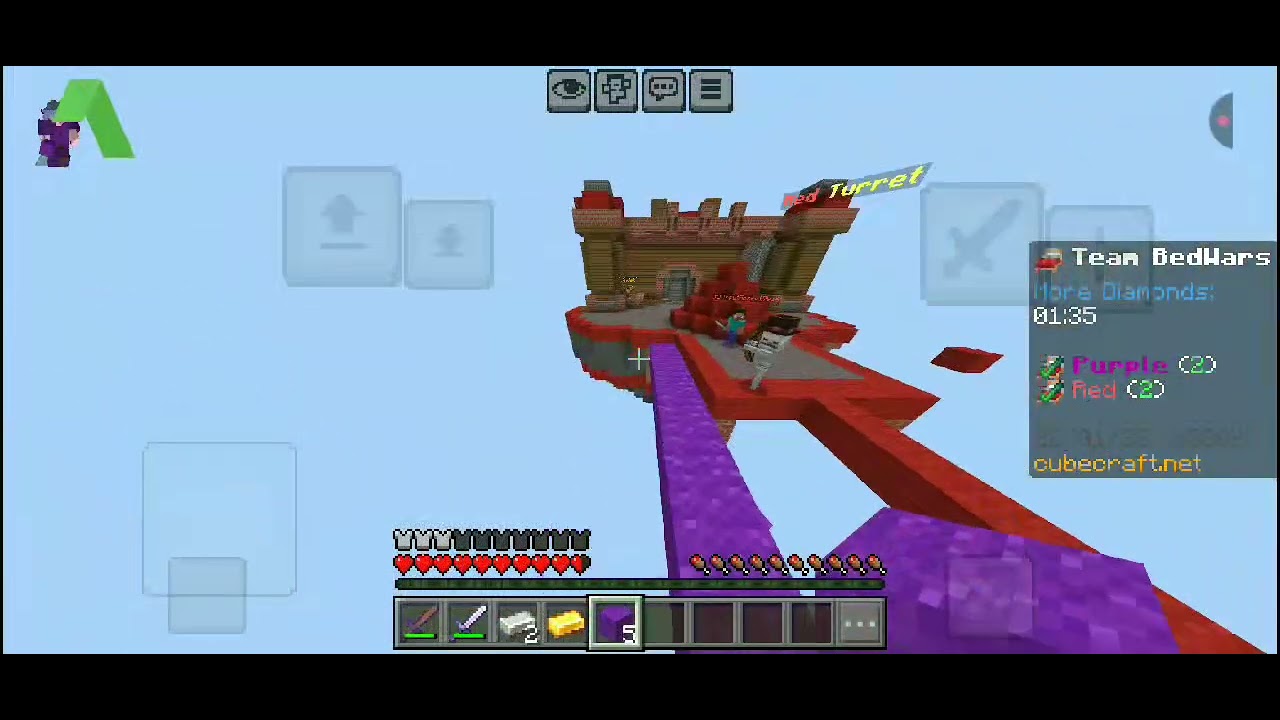 Cubecraft bedwars | Minecarft | Subscribe and like | 