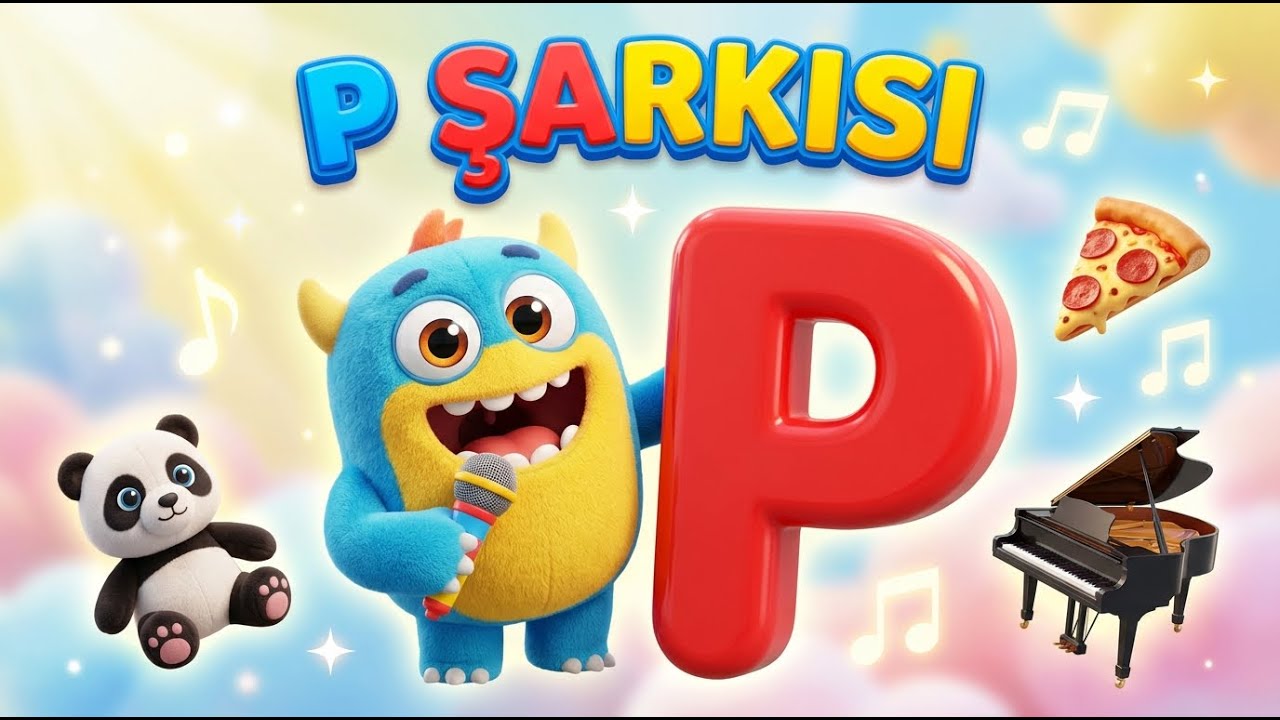P SESİ ŞARKISI 🎵 P Harfini Şarkılarla &Ouml;ğreniyoruz | &Ccedil;ocuk Şarkıları 2025