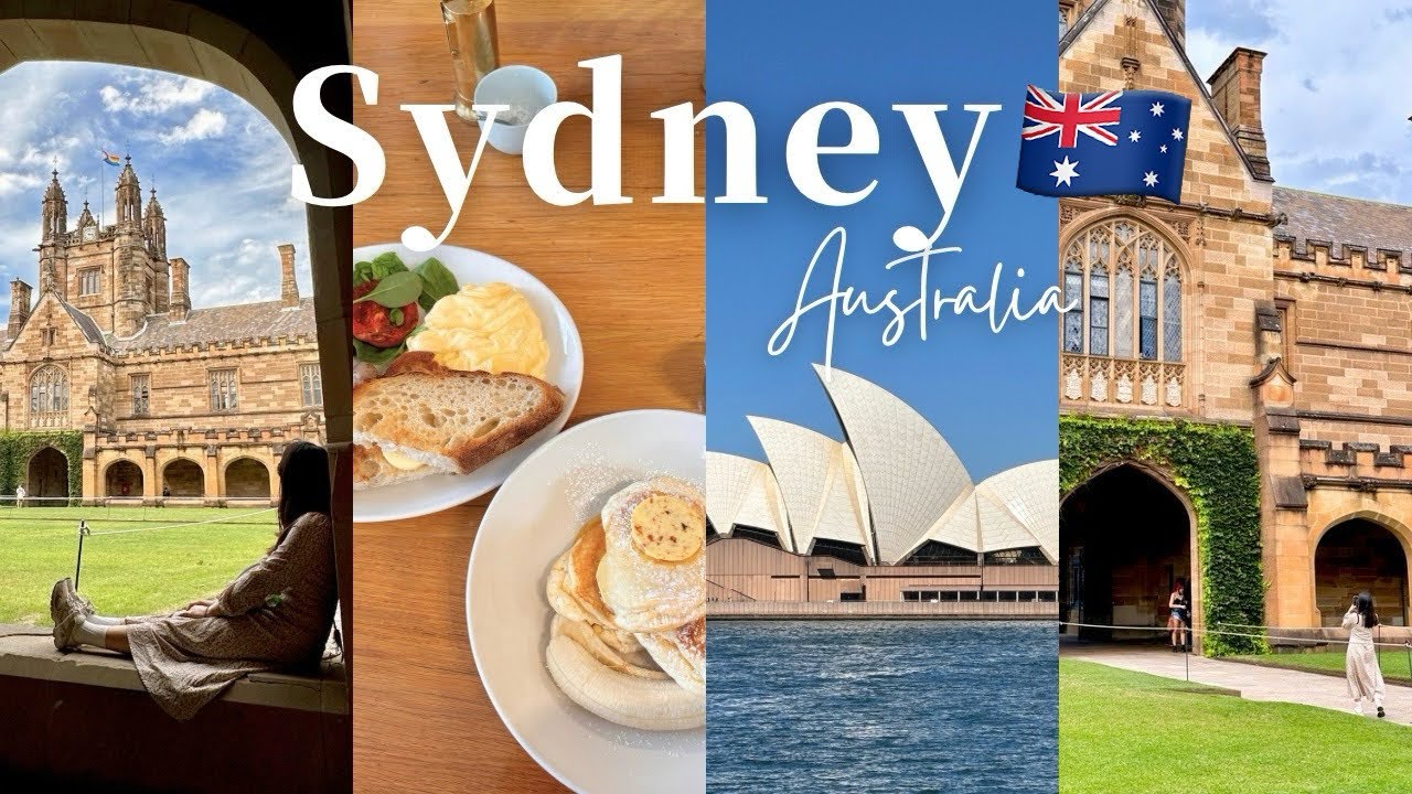 【シドニーvlog】3泊4日初めてのシドニーを楽しみ尽くしてきた🇦🇺| 王道観光地, カフェ, オーストラリア旅行