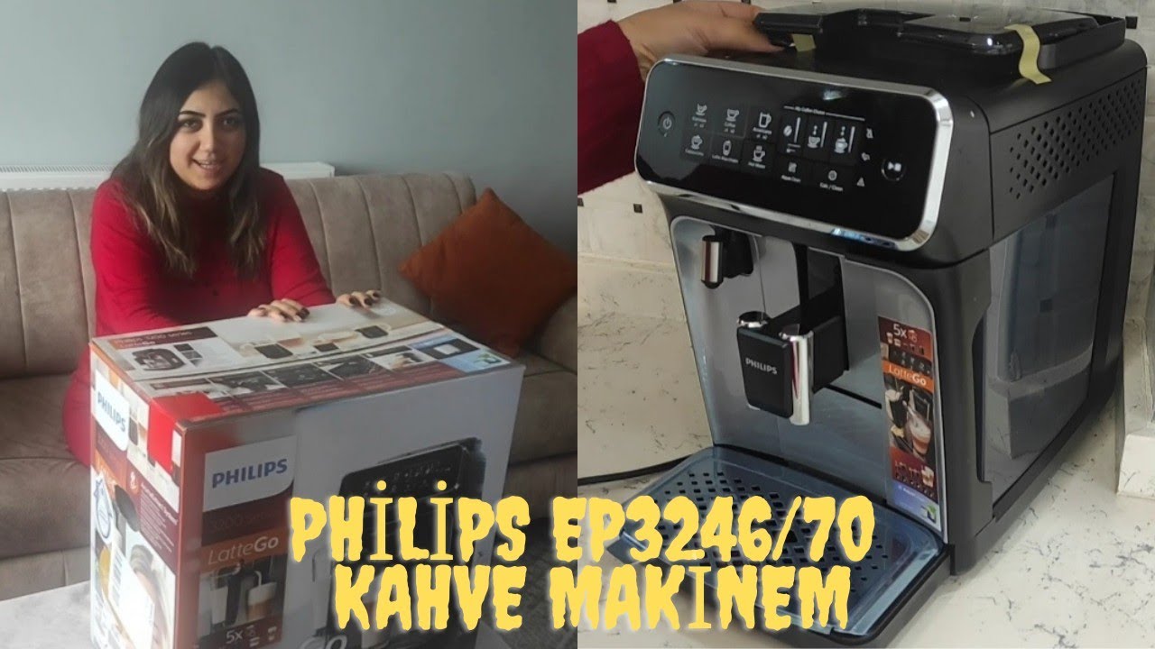 Philips EP3246/70 3200 Serisi Kahve Makinesi Kutu Açılımı ve İlk Kurulumu Nasıl Yapılır?