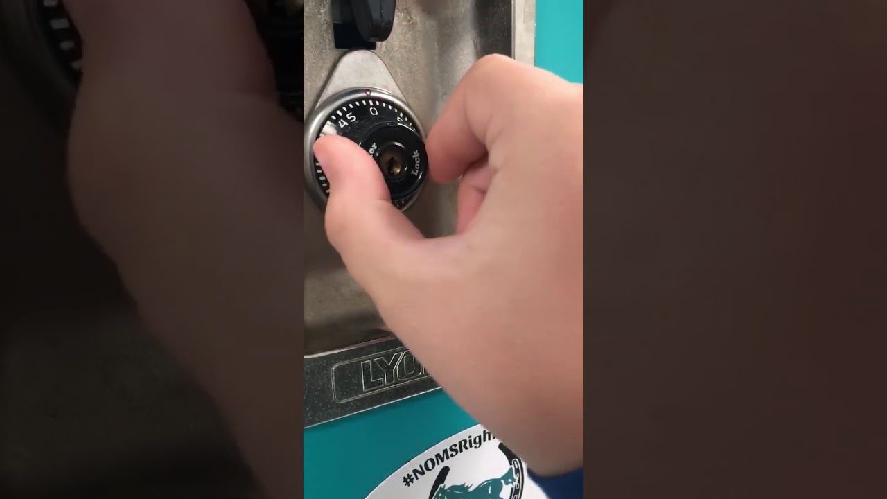 How to open a locker