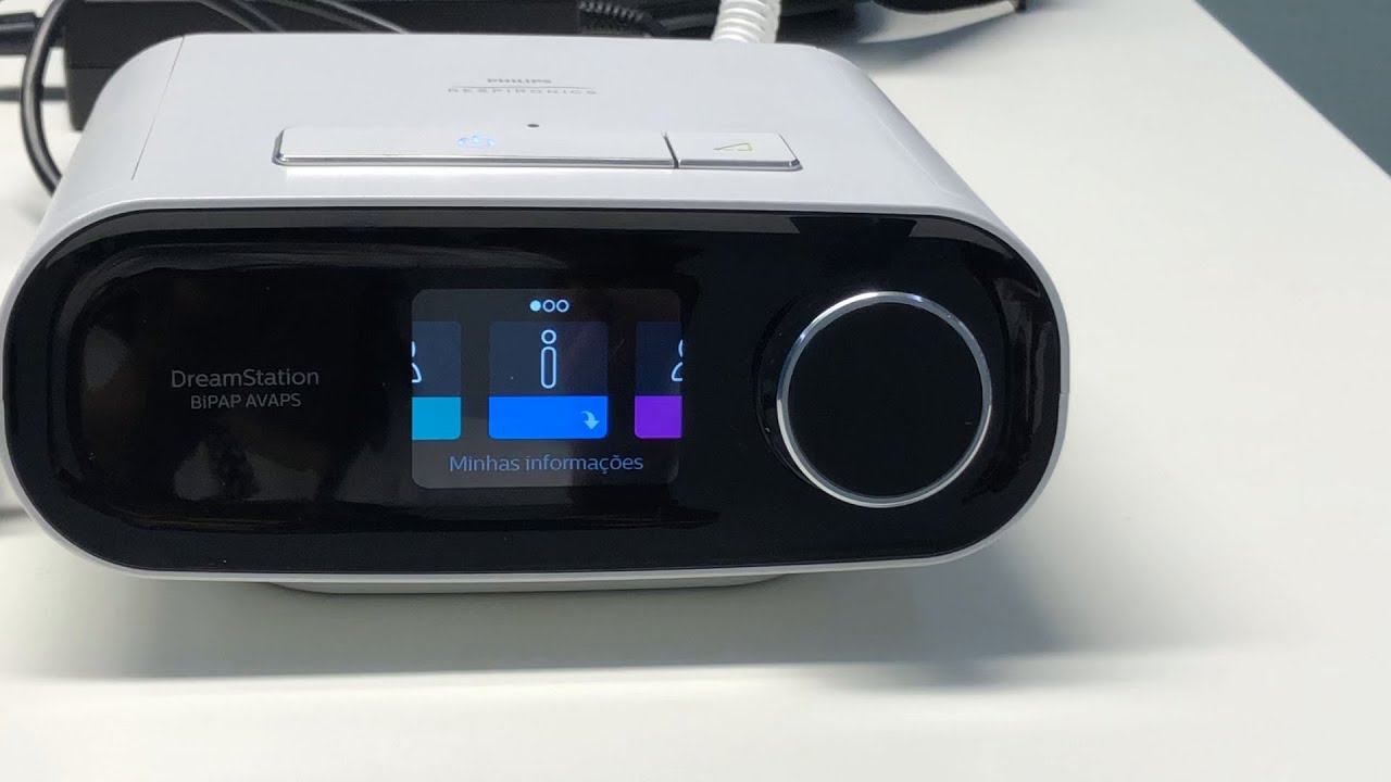 BiPAP DreamStation S/T com AVAPS_ Menu Clínico- Terapia