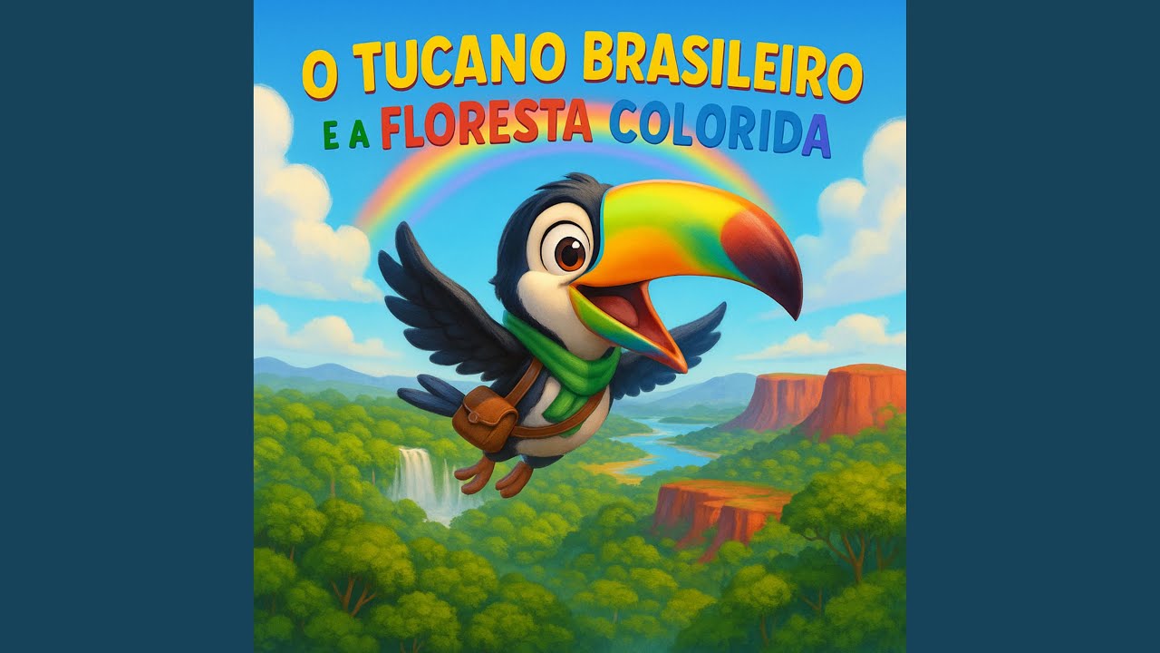 O Tucano Brasileiro e a Floresta Colorida