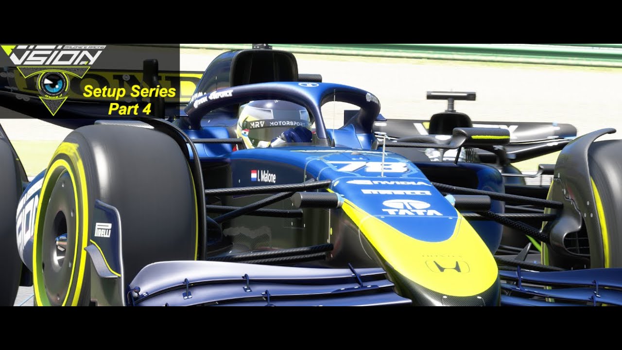 VISION F1 Setup Series Part 4: Forgotten things and testing example