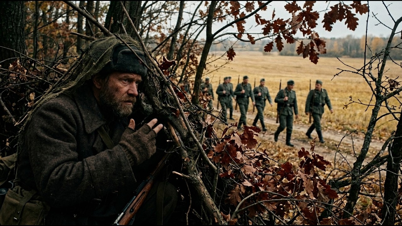 НЕМЦЫ ПОШЛИ вдоль леса — не понимая, что их уже считают