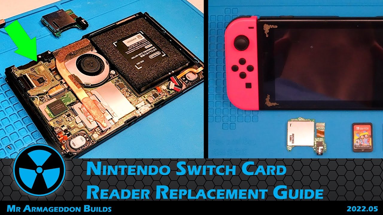 Nintendo Switch Game Card Reader Replacement Guide