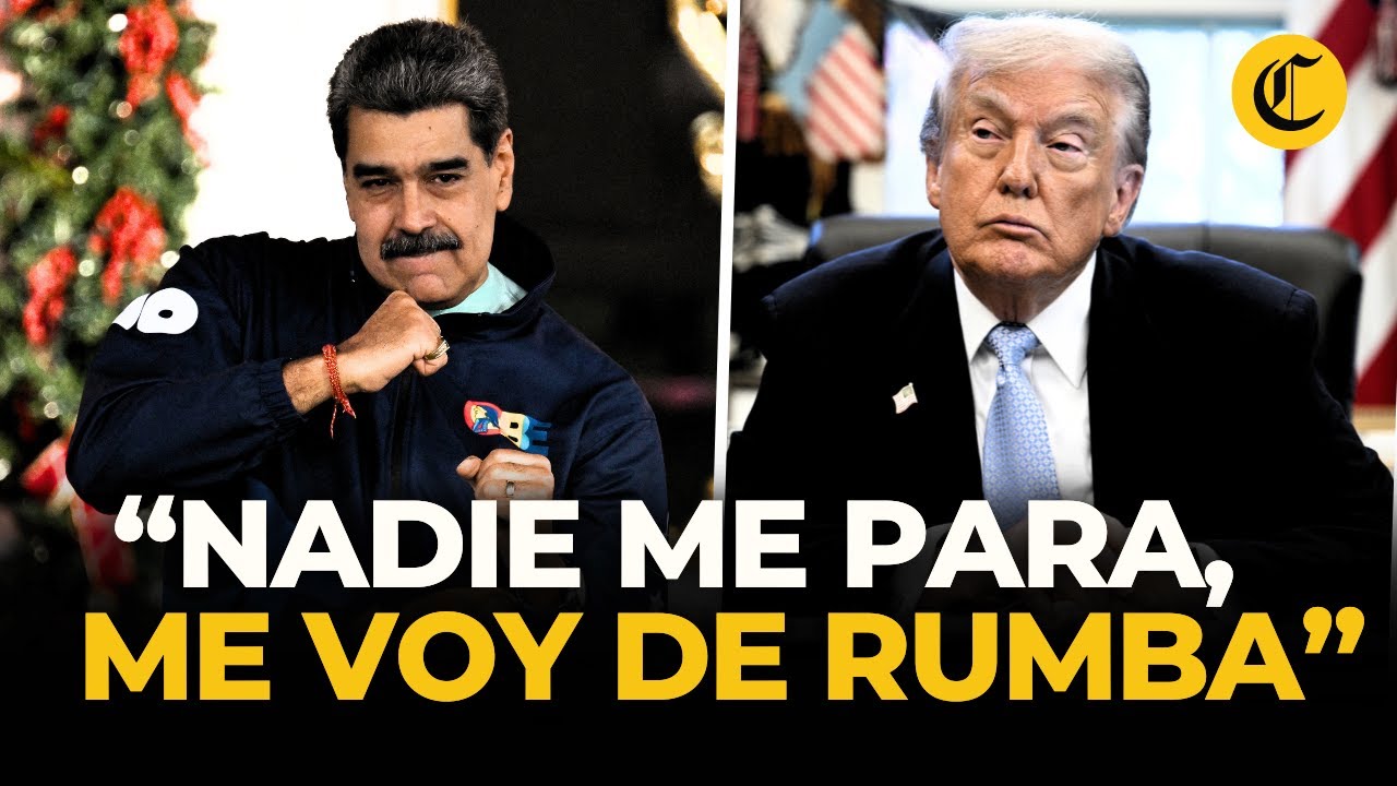 Maduro se burla de EE.UU. con baile ante presencia de flotilla militar | El Comercio