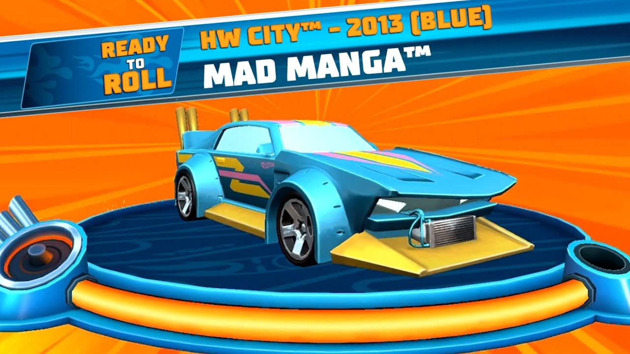 Hot Wheels Unlimited: NEW UNLOCKED MAD MANGA BLUE