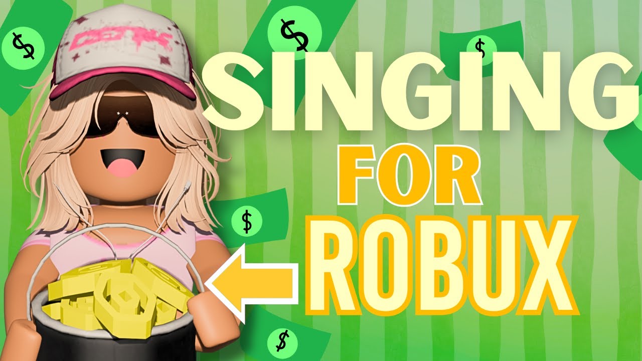 пойте за ROBUX (пожалуйста, пожертвуйте на Roblox)