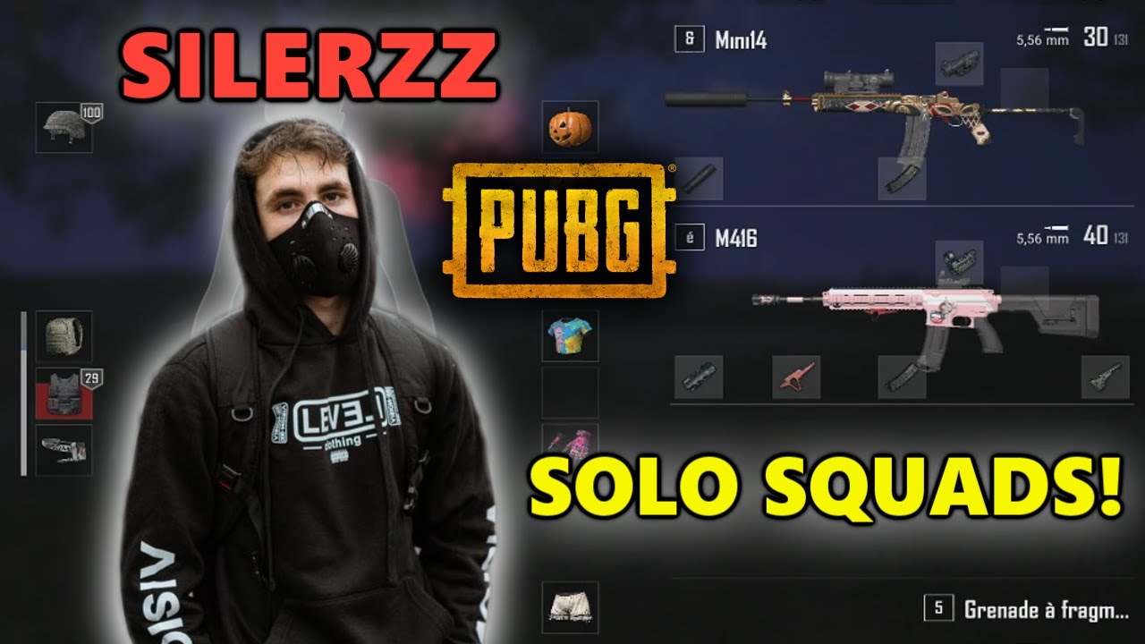 SILERZZ - SOLO vs SQUADS! - M416 + Mini14 - PUBG