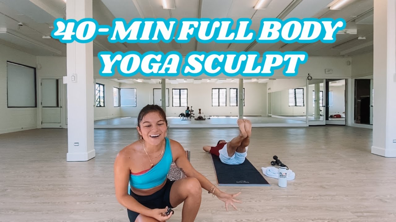 09/13/20 Max & Tiana 40-Min WELLNESS Yoga Sculpt (no equipment needed/at-home workout)