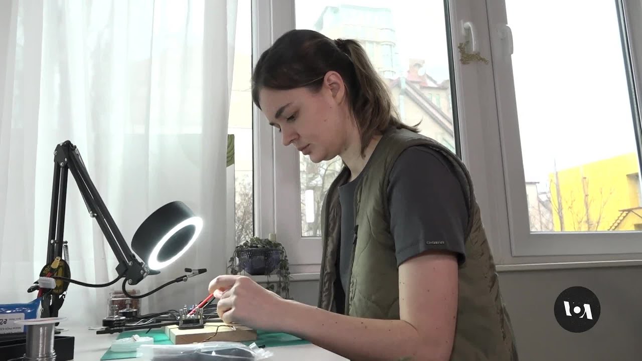 Ukrainian civilians help build up their country’s drone fleet