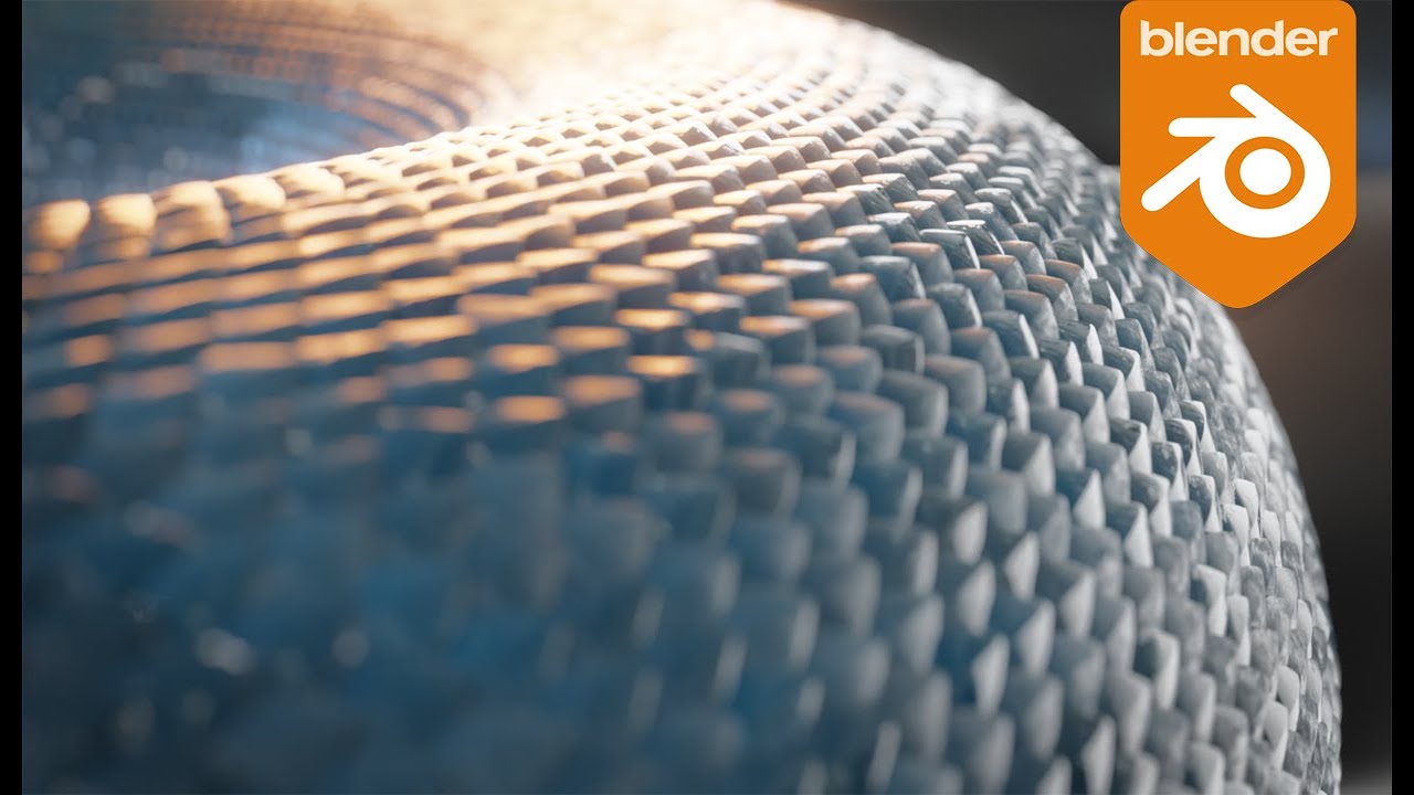 Blender Geometry nodes - Procedural scales with flow control
