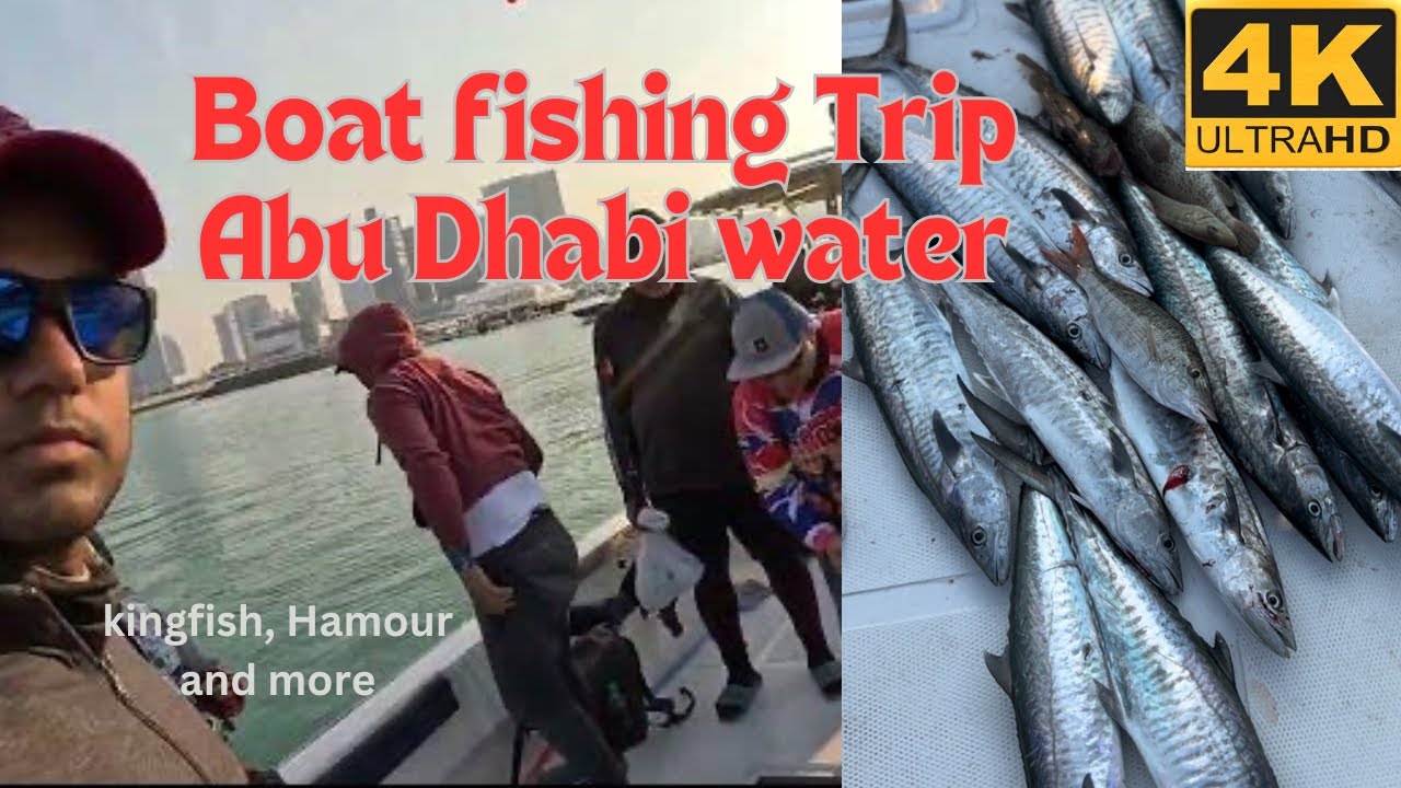 Deep Sea Fishing Trip | Kingfish | Hamour | Fishing in Abu Dhabi water 2023