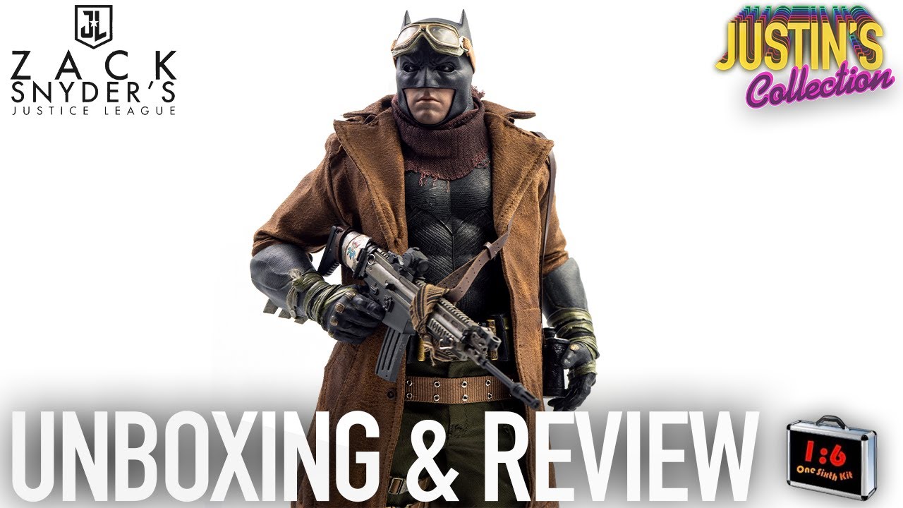Hot Toys Knightmare Batman Custom Coat OneSixthKit Unboxing & Review