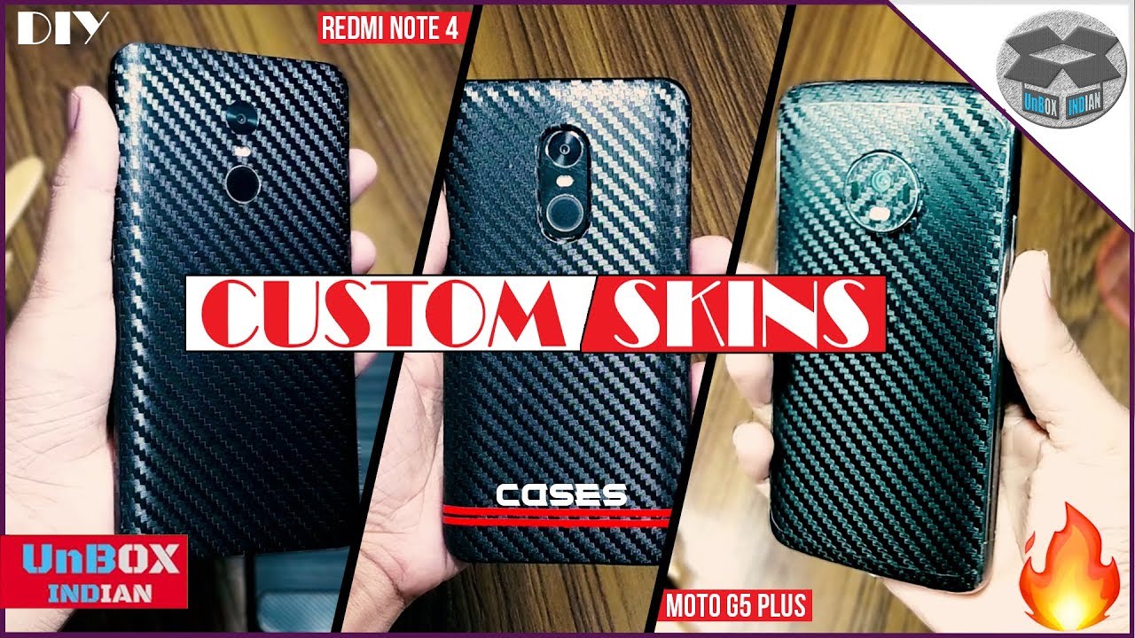 HOW TO MAKE DIY PHONE SKIN / CASES