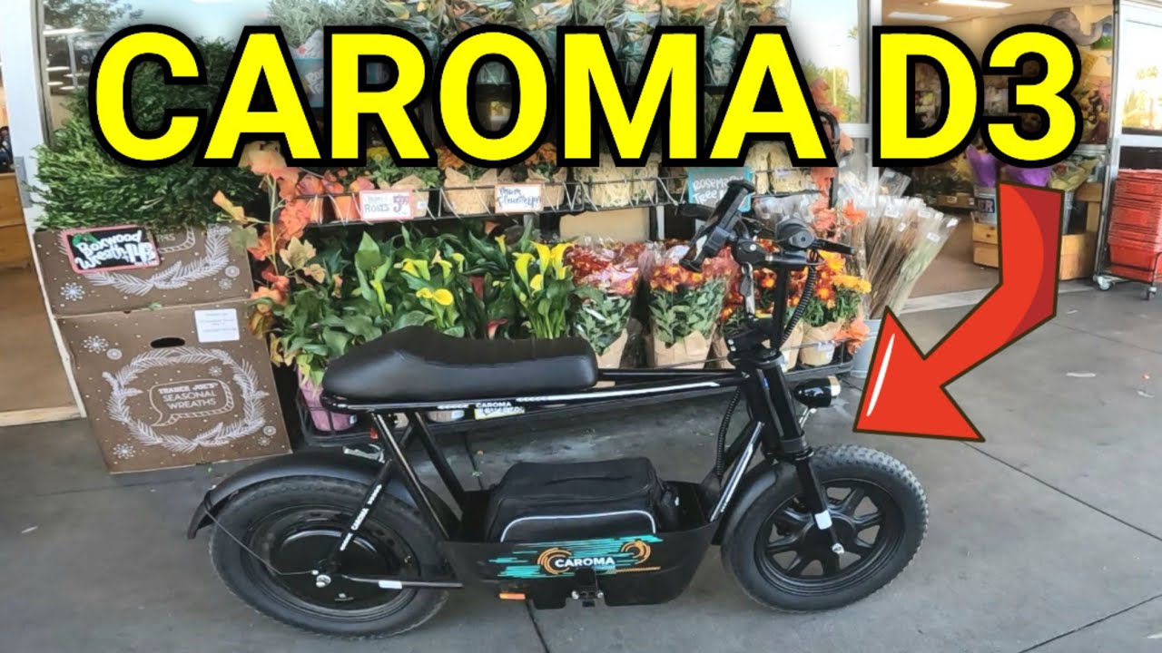 По делам на электросамокате Caroma D3 с Amazon