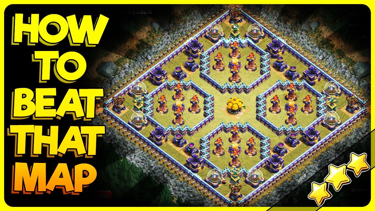 Как получить 3 звезды на карте &laquo;ТОКСИЧНАЯ ГОРОДСКАЯ ПЛОЩАДЬ&raquo; с TH13, TH14, TH15 в Clash of Clans