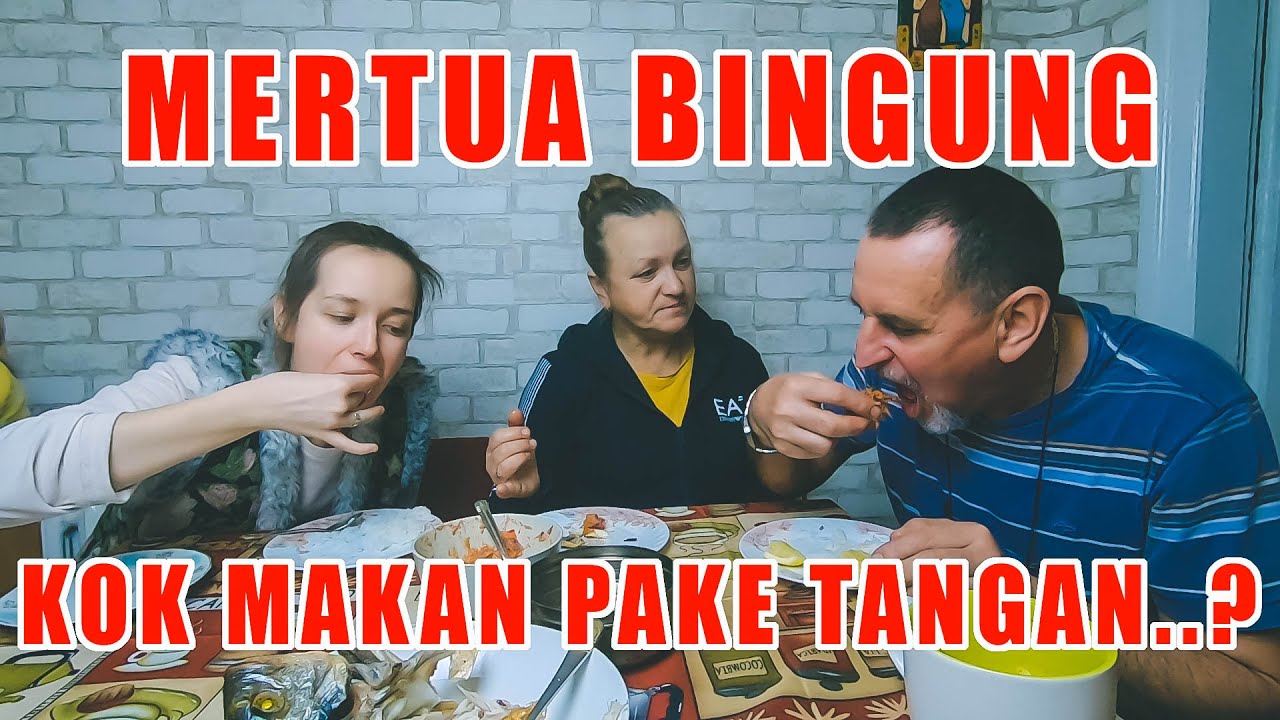 MERTUA MAKAN SAMBAL TOMBUR BATAK PERTAMA KALI - SAMPAI KANDAS