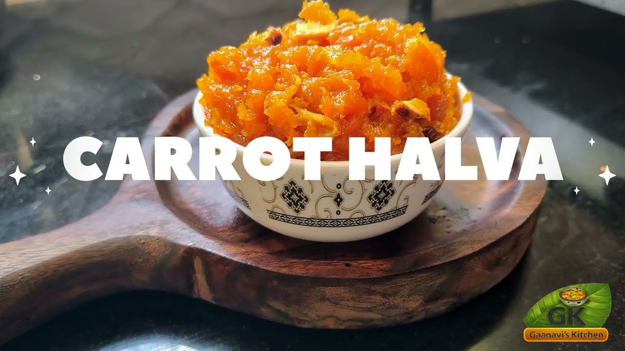 Carrot Halwa - Pressure Cooker Method | Gajar halwa | Simple Halva