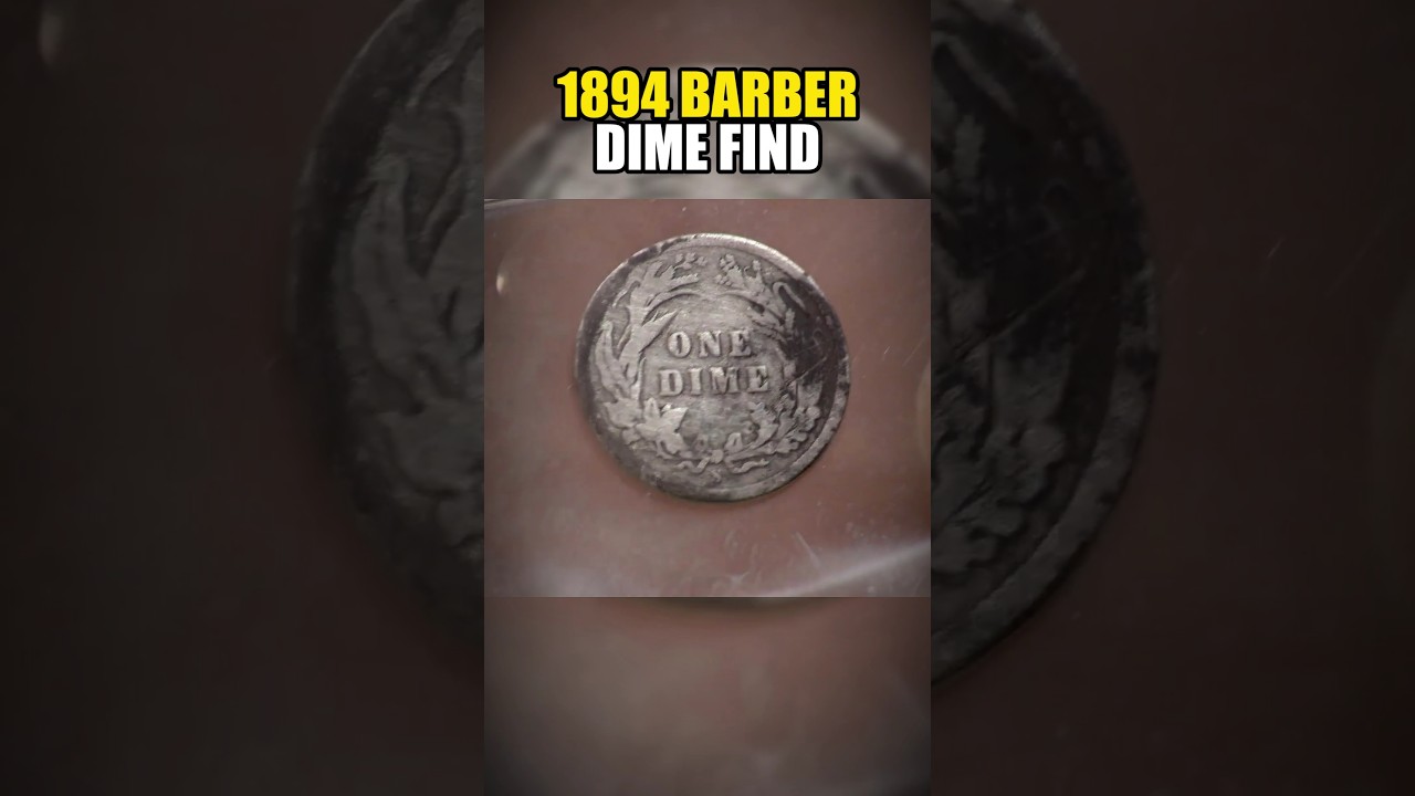 RARE 1894 BARBER DIME FIND WORTH MILLIONS?? 🪙💵