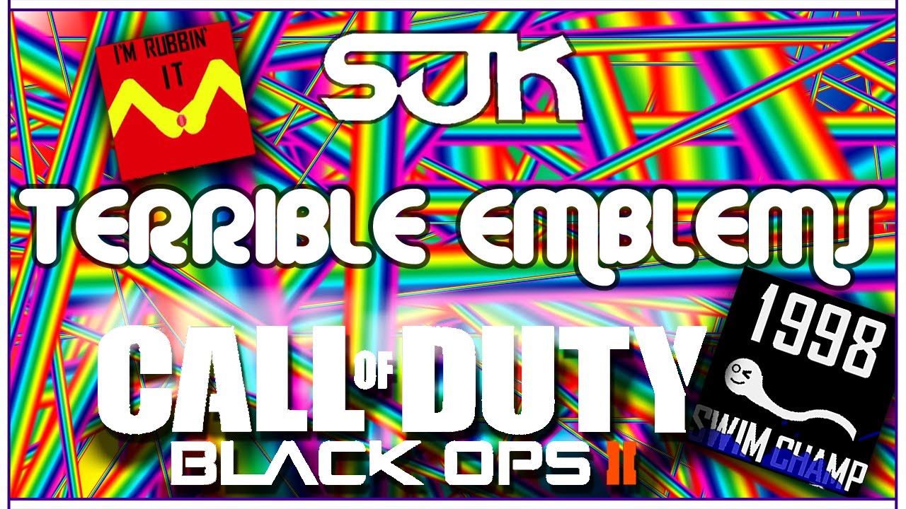 Terrible Emblems #14 (Funny Black Ops 2 Emblems)
